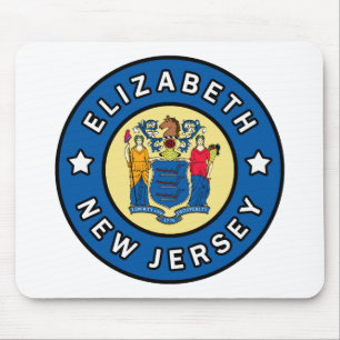 Elizabeth New Jersey Mousepad