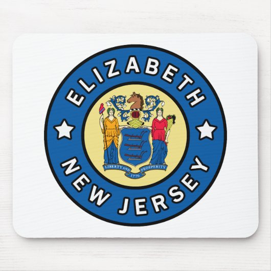 Elizabeth New Jersey Mousepad (Vorne)