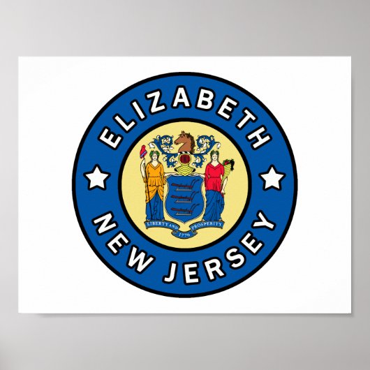 Elizabeth New Jersey Poster (Vorne)