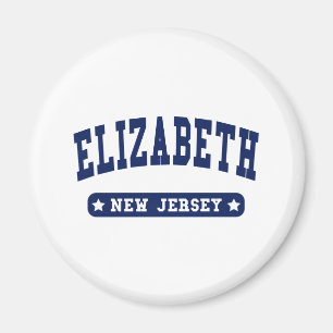 Elizabeth New Jersey Uni Style T-Shirts Magnet