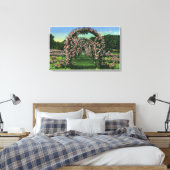 Elizabeth Park Sicht auf die Rose Arches Leinwanddruck (Insitu (Schlafzimmer))