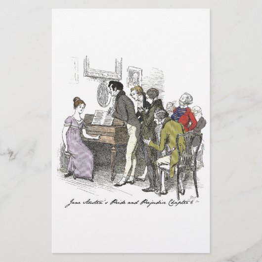 Elizabeth Performs - Jane Austen Pride & Prejudice (Vorderseite)