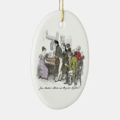 Elizabeth Performs - Jane Austen Pride & Prejudice Keramikornament (Rechts)