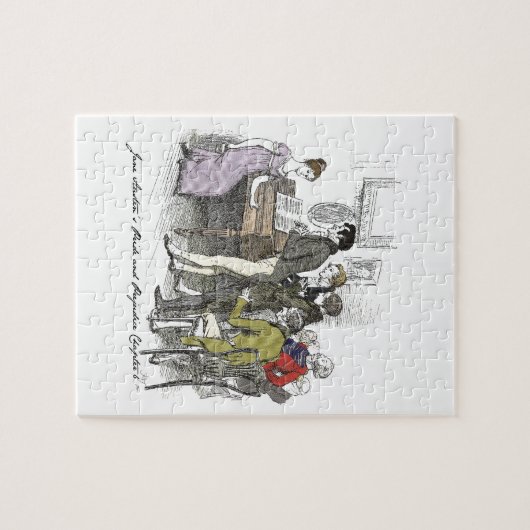 Elizabeth Performs - Jane Austen Pride & Prejudice Puzzle (Horizontal)