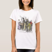 Elizabeth Performs - Jane Austen Pride & Prejudice T-Shirt (Vorderseite)
