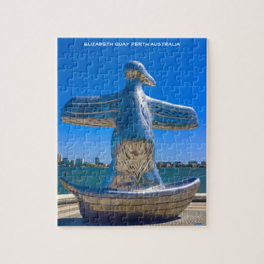 Elizabeth Quay Perth Australien Puzzle (Vertikal)