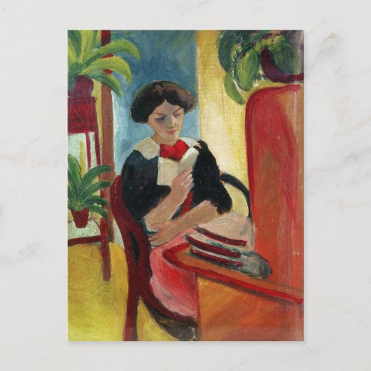 Elizabeth Reading Postkarte (Vorderseite)