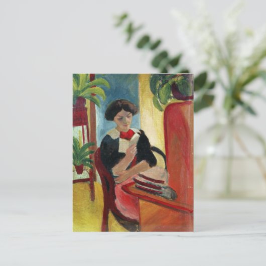 Elizabeth Reading Postkarte (Stehend Vorderseite)