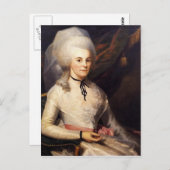 Elizabeth Schuyler Hamilton Postkarte (Vorne/Hinten)