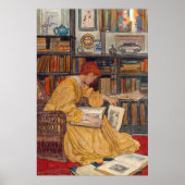 Elizabeth Shippen Green - The Library Poster (Vorne)