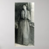 Elizabeth Siddal, Mai 1854 Poster (Vorne)