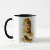 Elizabeth-Speck Custer (1842-1933) Ehefrau General Tasse (Links)