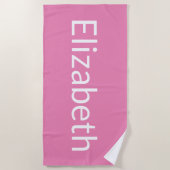 Elizabeth Strandtuch (Vorderseite)