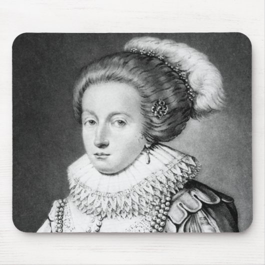 Elizabeth Stuart, Königin von Böhmen Mousepad (Vorne)