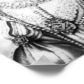 Elizabeth Stuart, Königin von Böhmen Poster (Ecke)