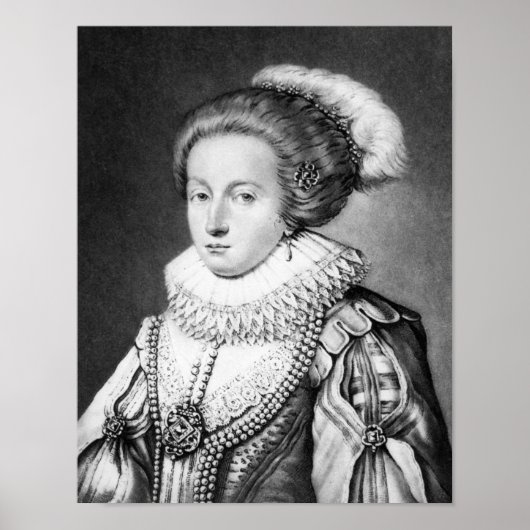 Elizabeth Stuart, Königin von Böhmen Poster (Vorne)