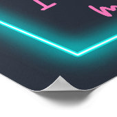 Elizabeth Taylor Self Love Inspirational Quote Poster (Ecke)