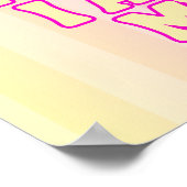 Elizabeth Taylor Self Love Inspirational Quote Poster (Ecke)