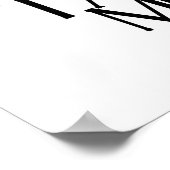 Elizabeth Taylor Self Love Inspirational Quote Poster (Ecke)