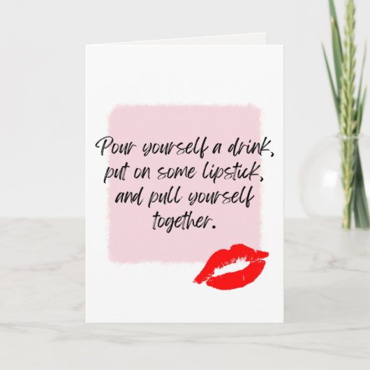 Elizabeth Taylor Zitat Karte (Vorderseite)