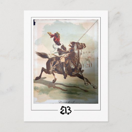 Elizabeth Thompson #1 - Kunsthistorkarte Postkarte (Vorderseite)