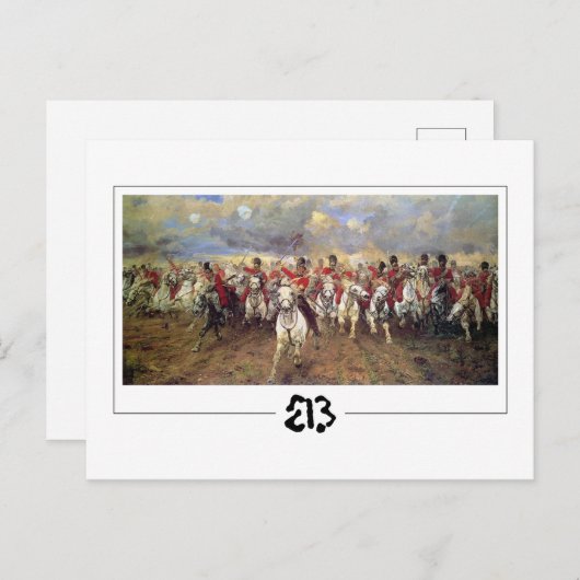 Elizabeth Thompson #48 - Fine Art Postcard Postkarte (Vorne/Hinten)