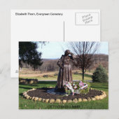 ELIZABETH THORN POSTKARTE (Vorne/Hinten)