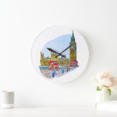 Elizabeth Tower, aka Big Ben Große Wanduhr (Zuhause)