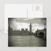 Elizabeth Tower - Big Ben Postcard Postkarte (Vorne/Hinten)