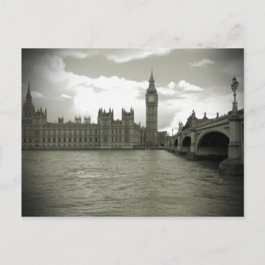 Elizabeth Tower - Big Ben Postcard Postkarte (Vorderseite)