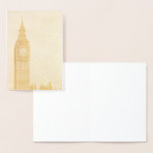 Elizabeth Tower Card Folienkarte (Anzeige)