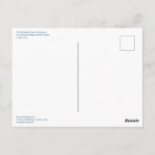 Elizabeth Tower und Westminster Bridge London UK Postkarte (Rückseite)