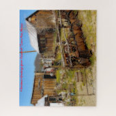 Elizabeth Town New Mexico.Christmas Grüße Puzzle (Vertikal)