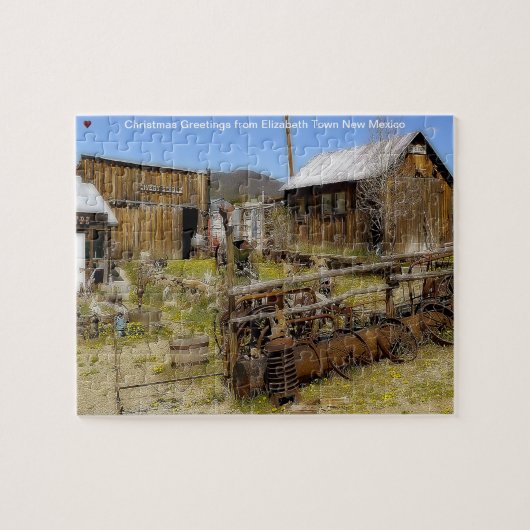 Elizabeth Town New Mexico Jigsaw Puzzle (Horizontal)