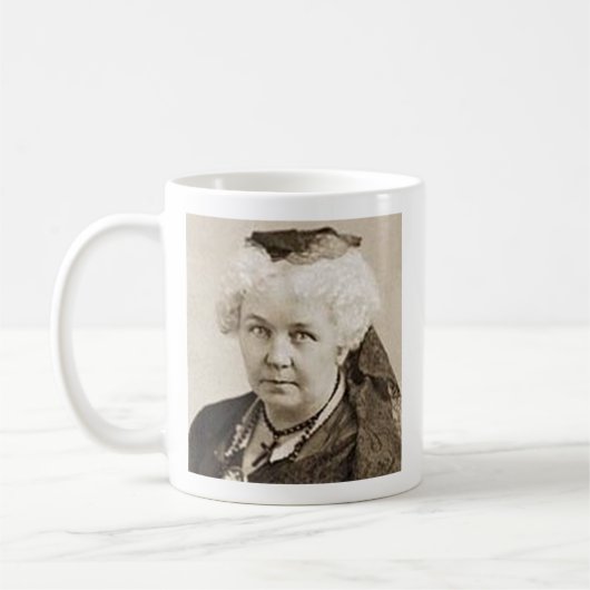 Elizabeth-Transportgestell Stanton - Feminist Kaffeetasse (Links)