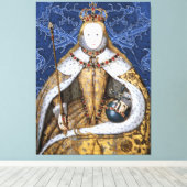 Elizabeth Tudor, Königin von England Leinwanddruck (Insitu (Holzboden))