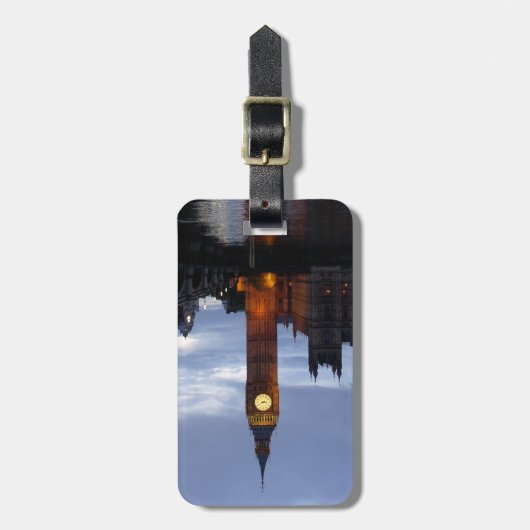 Elizabeth-Turm - Big Ben - Gepäckanhänger (Vorderseite vertikal)