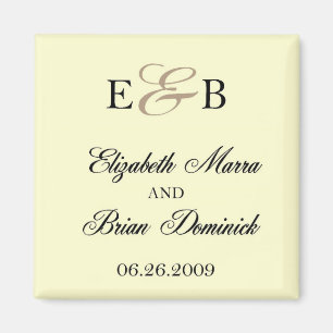 Elizabeth- und Brian-Elfenbein Magnet