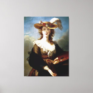 Elizabeth Vigee-Le Brun ~ Selbstportrait Leinwanddruck