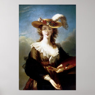 Elizabeth Vigee-Le Brun ~ Selbstportrait Poster
