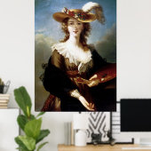 Elizabeth Vigee-Le Brun ~ Selbstportrait Poster (Heimbüro)