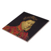 Elizabeth von Valois (1545-68) 1570 (Öl auf Fliese (Seite)