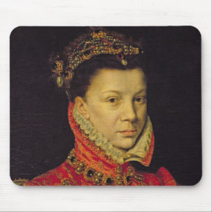 Elizabeth von Valois (1545-68) 1570 (Öl auf Mousepad