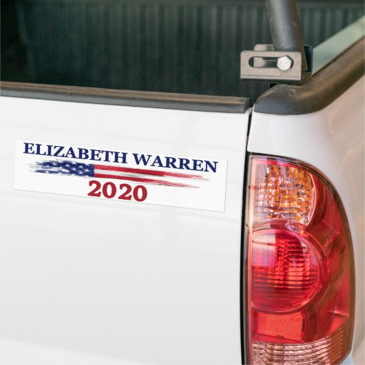 Elizabeth Waren 2020 Autoaufkleber (Auf Lkw)