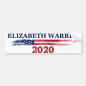 Elizabeth Waren 2020 Autoaufkleber (Vorne)