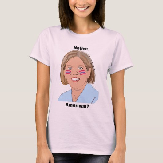 Elizabeth Waren - amerikanischer Ureinwohner? T-Shirt (Vorderseite)