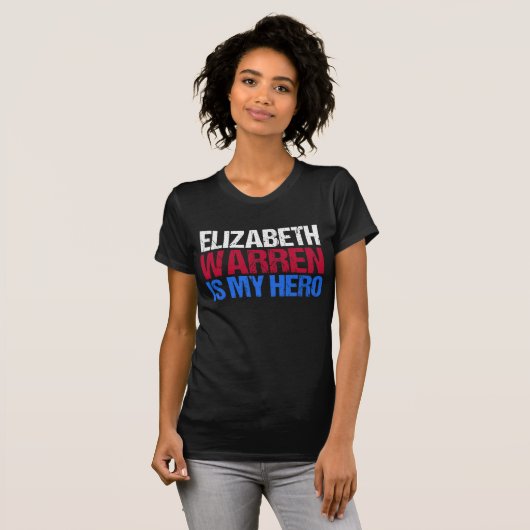Elizabeth Waren ist mein Held T-Shirt (Vorne ganz)