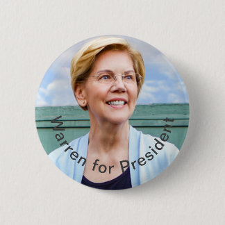 Elizabeth Waren - Waren für Präsidenten Button