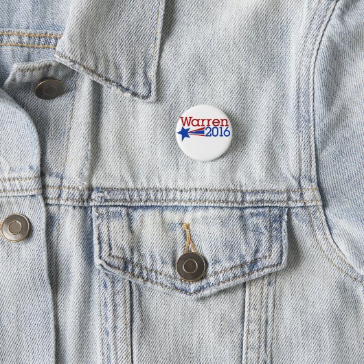 Elizabeth Warren 2016 Button (Beispiel)