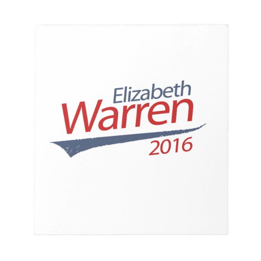 ELIZABETH WARREN 2016 SWOOSH - 2016.png Notizblock (Vorderseite)